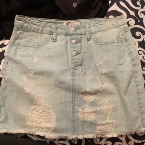 Forever 21 jean skirt!!